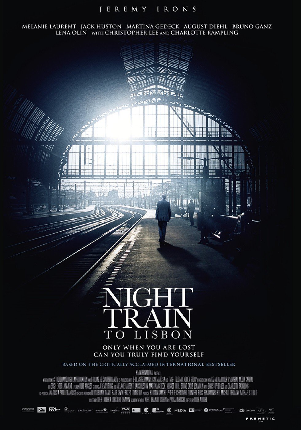 L'affiche du film Train de nuit pour Lisbonne