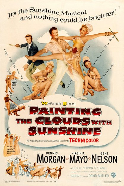L'affiche du film Painting the Clouds with Sunshine