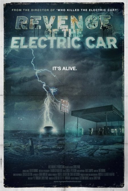 L'affiche du film La Revanche de la voiture électrique