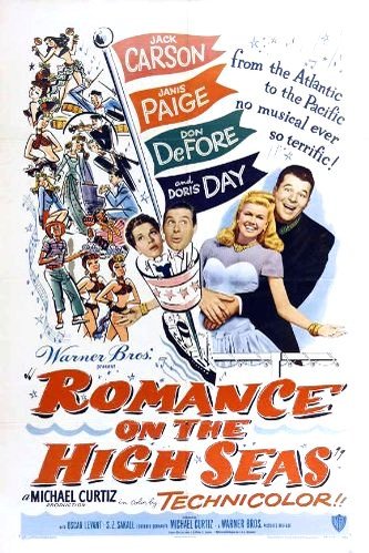 L'affiche du film Romance on the High Seas