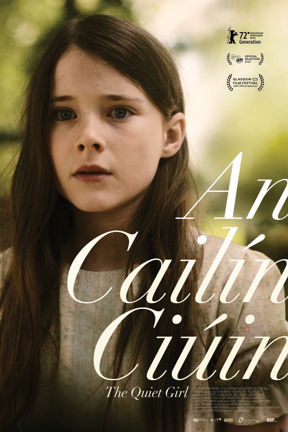 L'affiche originale du film An Cailín Ciúin en anglais