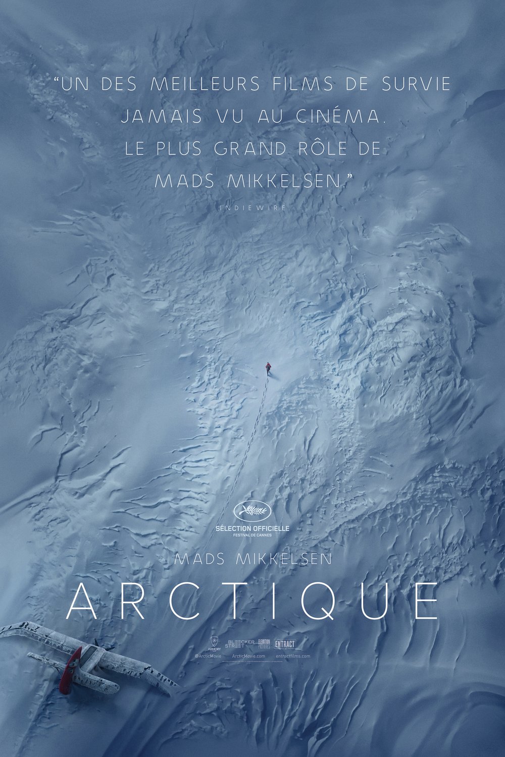 L'affiche du film Arctique v.f.