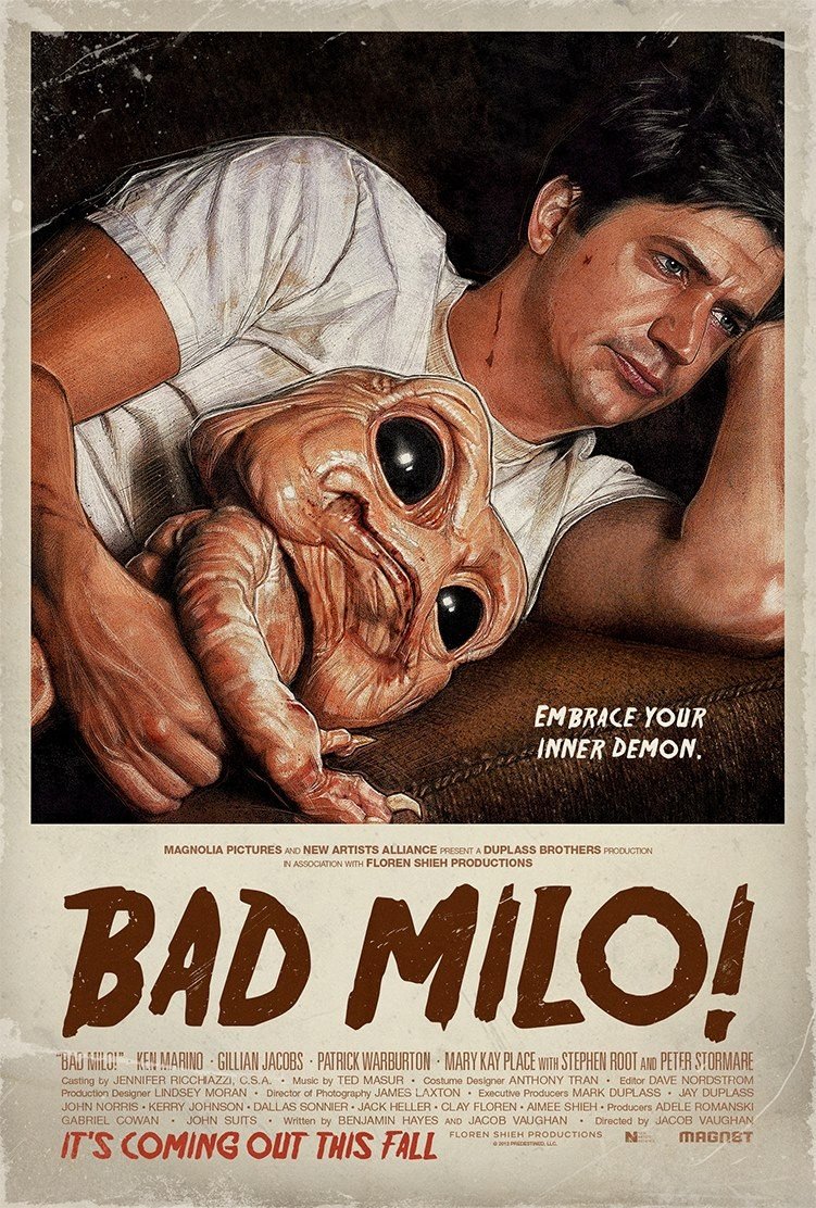 L'affiche du film Bad Milo!