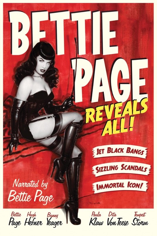 L'affiche du film Bettie Page Reveals All