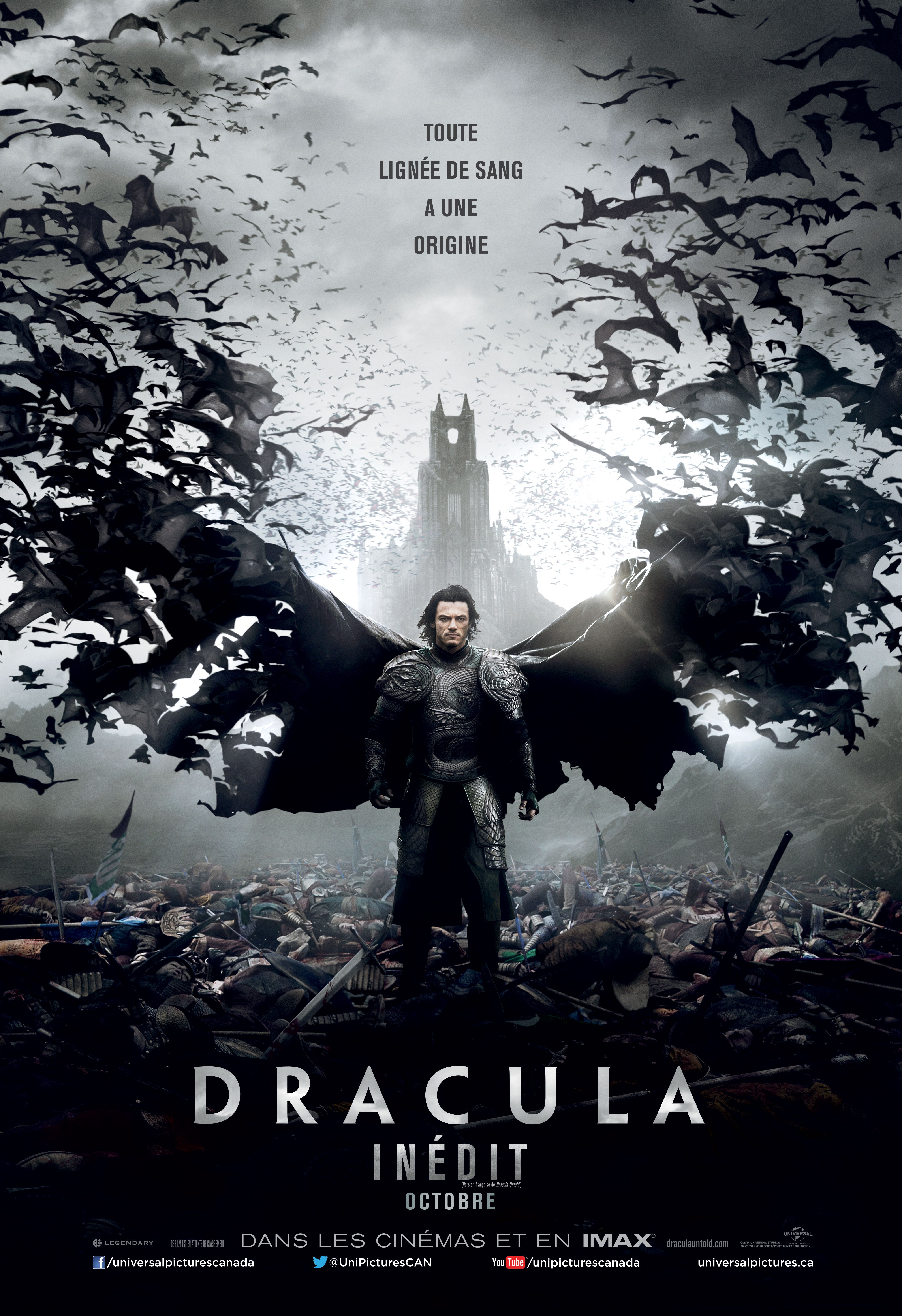 L'affiche du film Dracula inédit