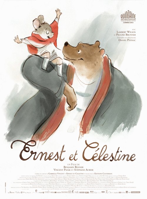L'affiche du film Ernest et Célestine v.f.