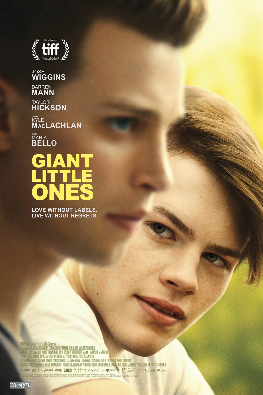 L'affiche du film Giant Little Ones