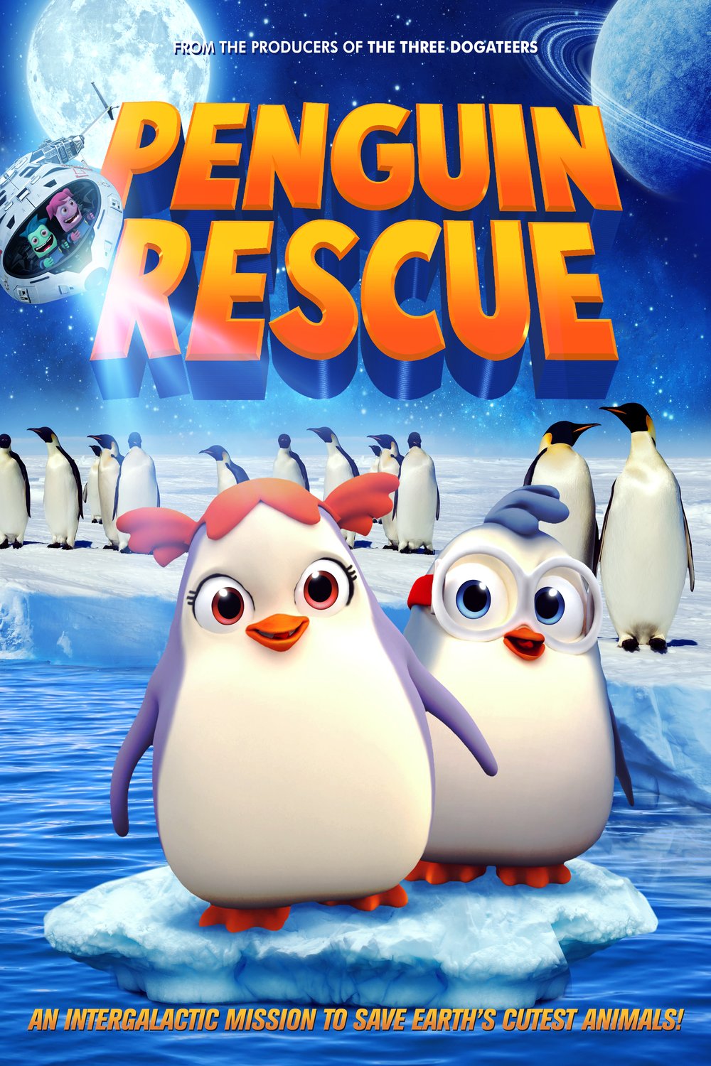 L'affiche du film Penguin Rescue