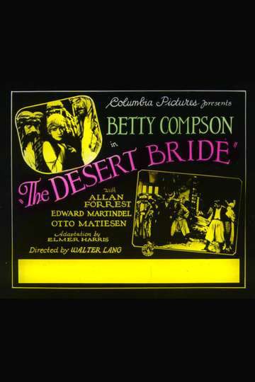 L'affiche du film The Desert Bride