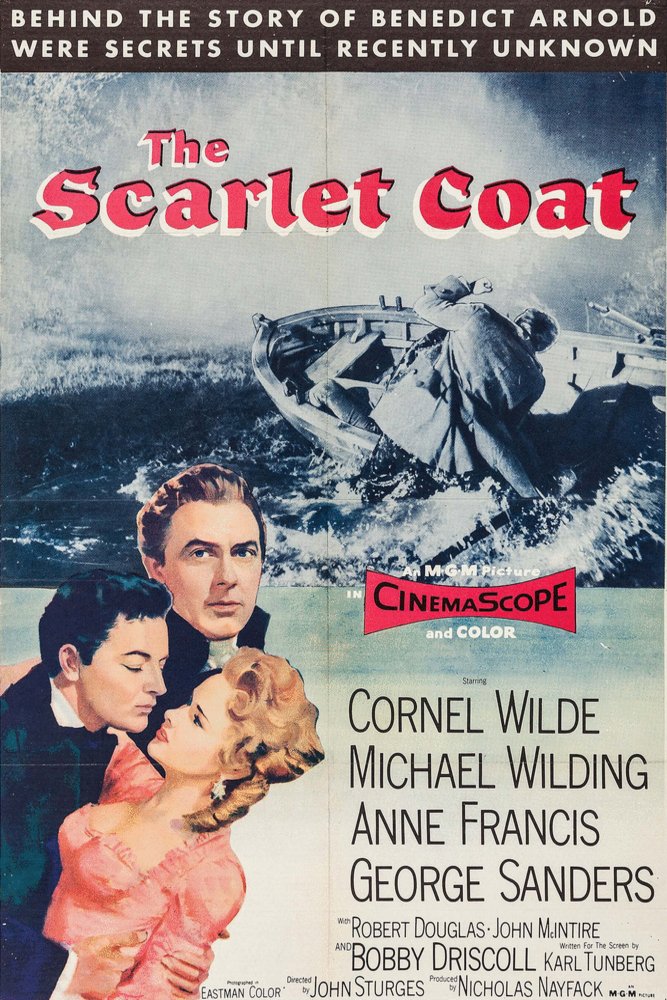 L'affiche du film The Scarlet Coat
