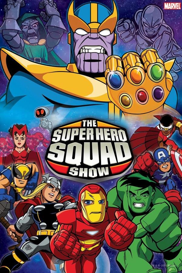 L'affiche du film The Super Hero Squad Show