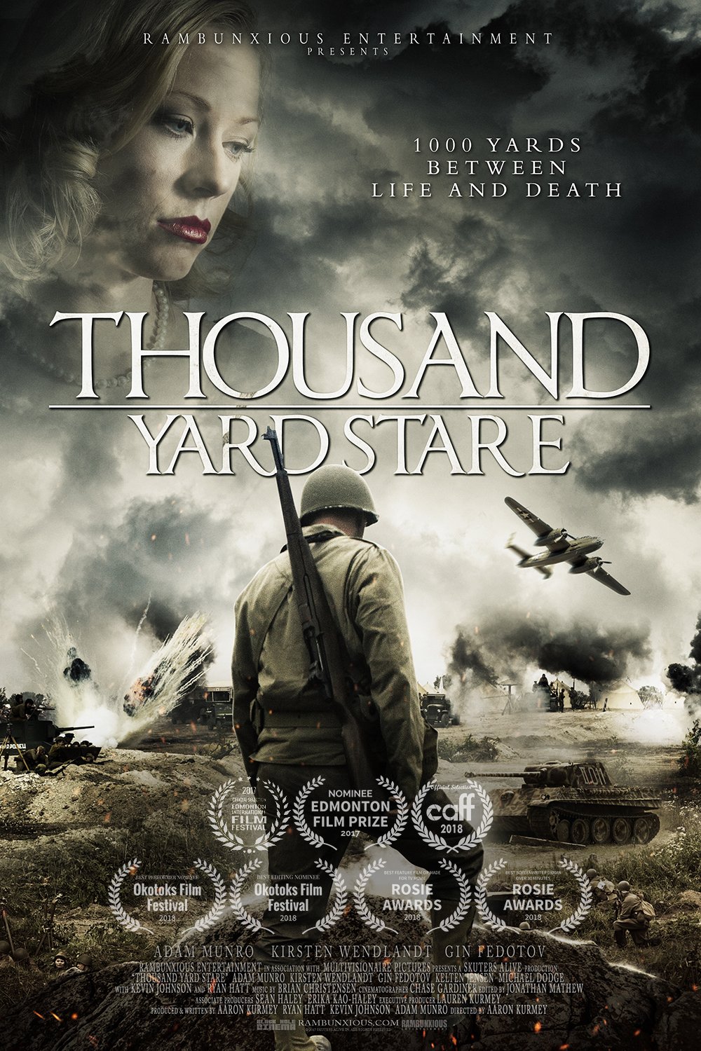 L'affiche du film Thousand Yard Stare