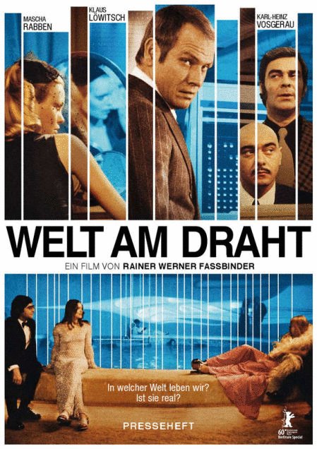 L'affiche originale du film Welt am Draht en allemand