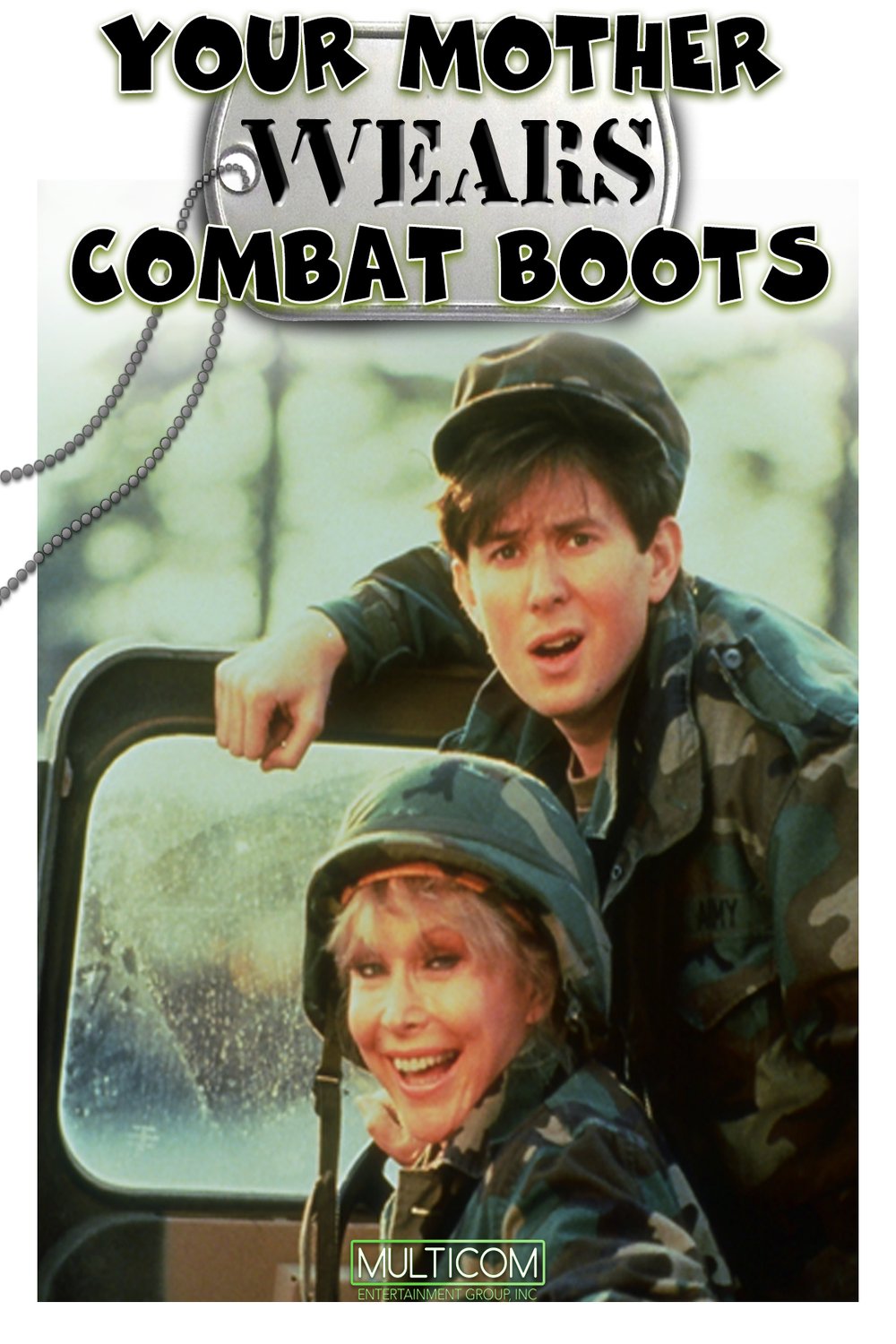 L'affiche du film Your Mother Wears Combat Boots