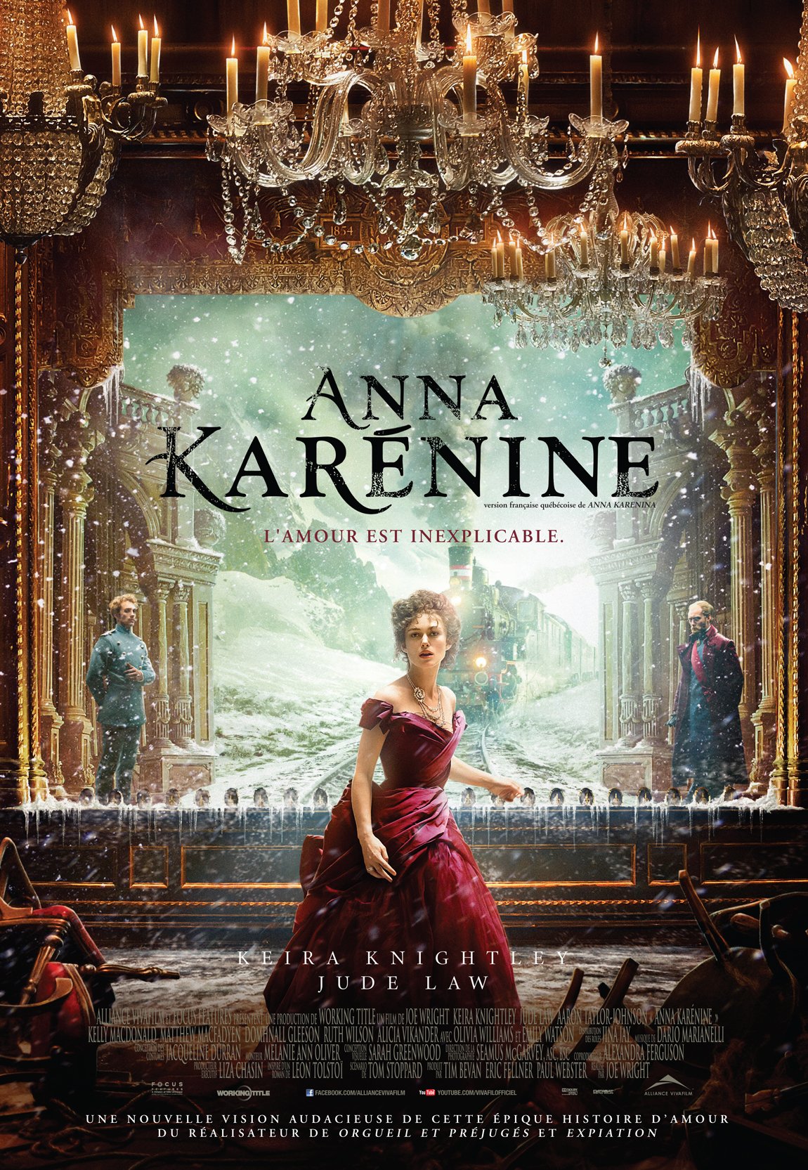 L'affiche du film Anna Karénine v.f.