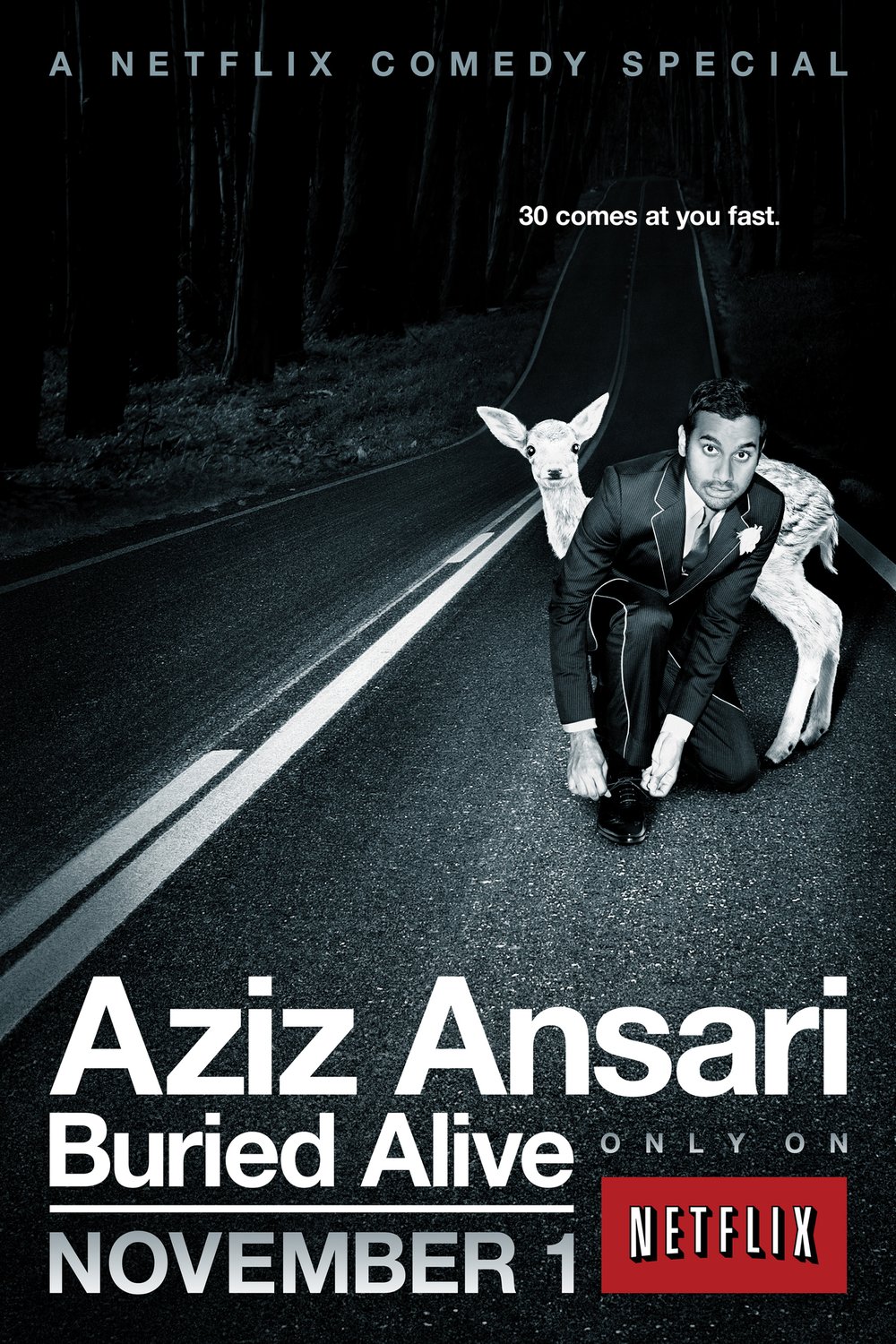 L'affiche du film Aziz Ansari: Buried Alive