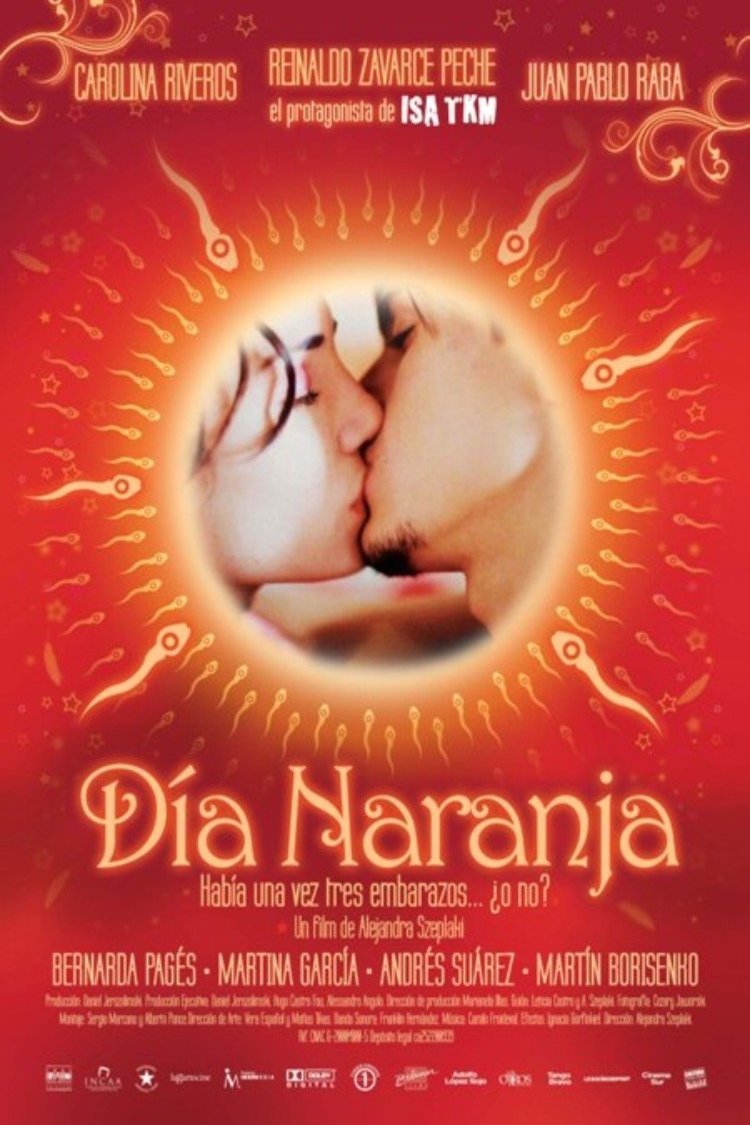 L'affiche originale du film Día naranja en espagnol
