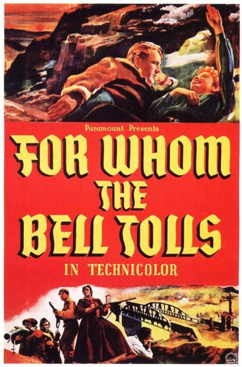 L'affiche du film For Whom the Bell Tolls