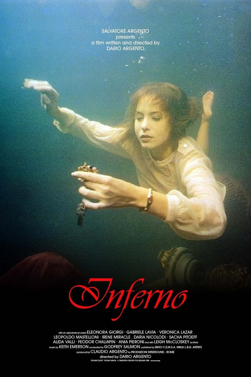 L'affiche du film Dario Argento's Inferno