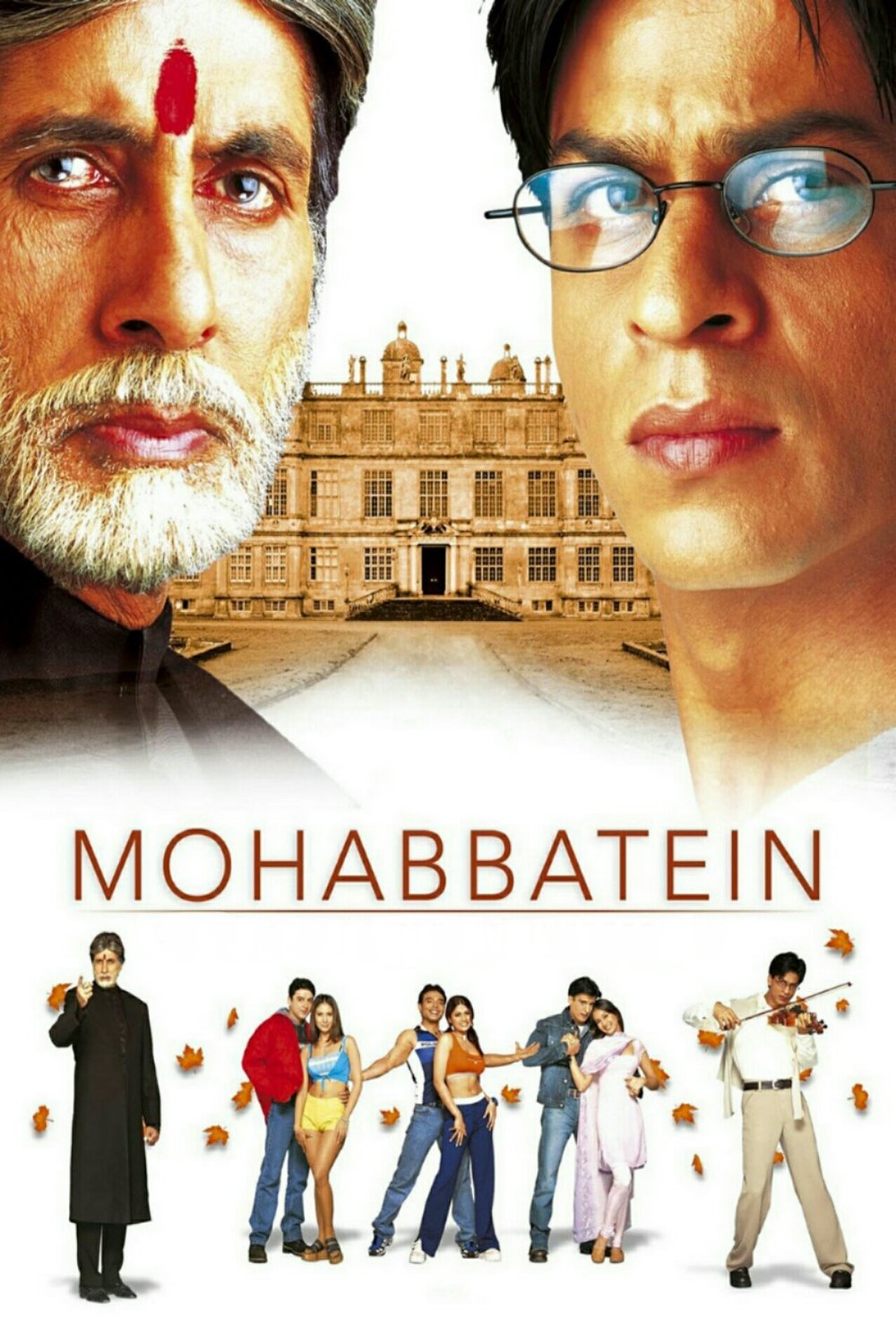 L'affiche du film Mohabbatein
