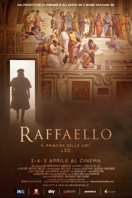 L'affiche originale du film Raffaello: Il Principe delle Arti en italien