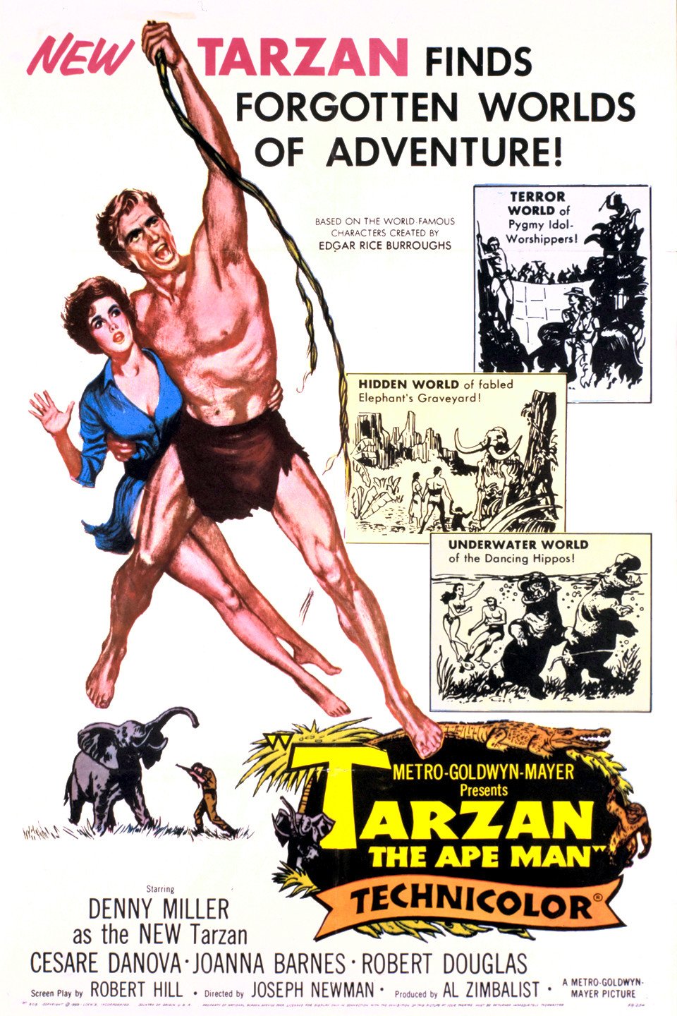 L'affiche du film Tarzan: The Ape Man