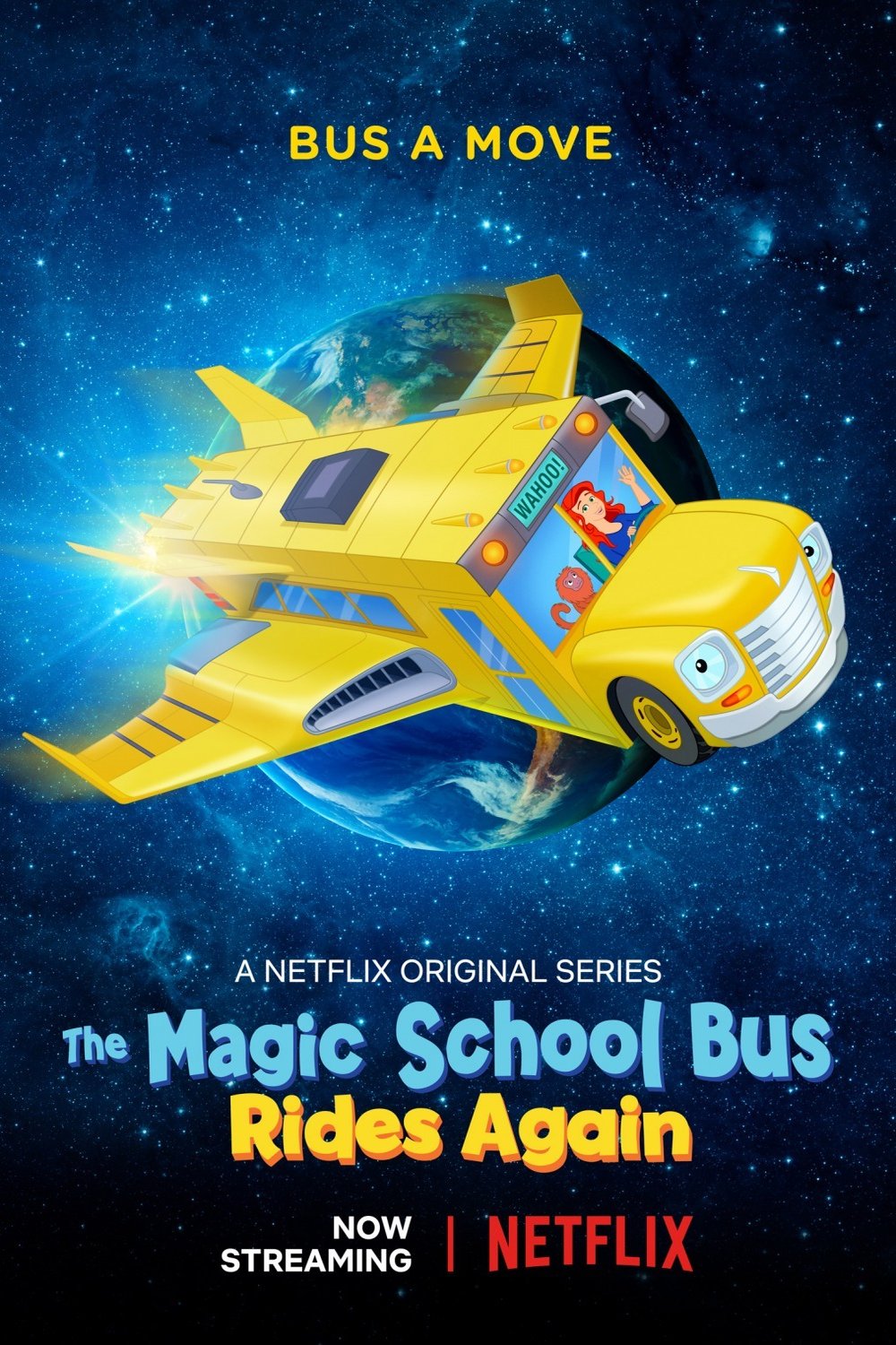 L'affiche du film The Magic School Bus Rides Again
