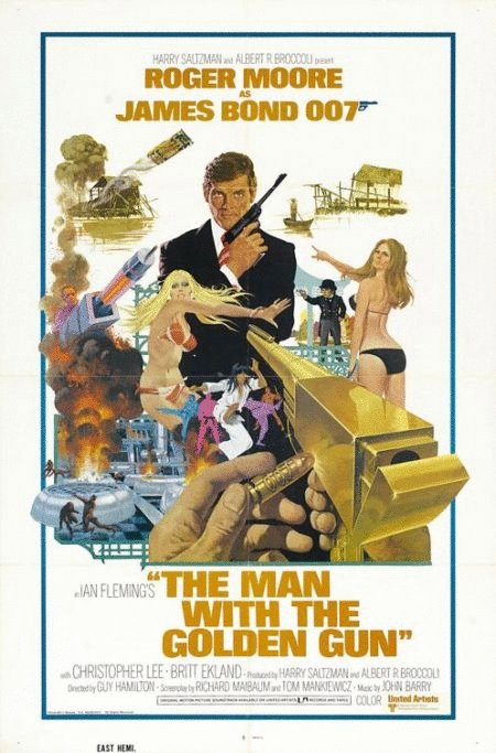 L'affiche du film The Man with the Golden Gun