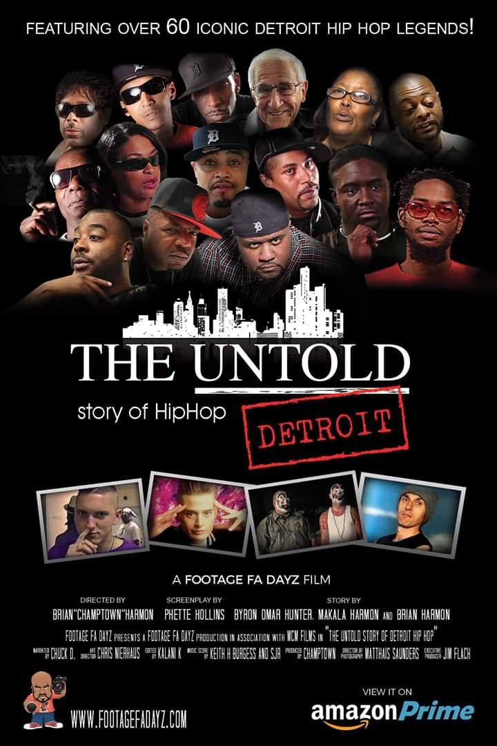 L'affiche du film The Untold Story of Detroit Hip Hop