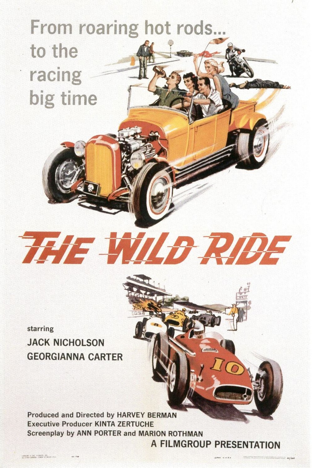 L'affiche du film The Wild Ride