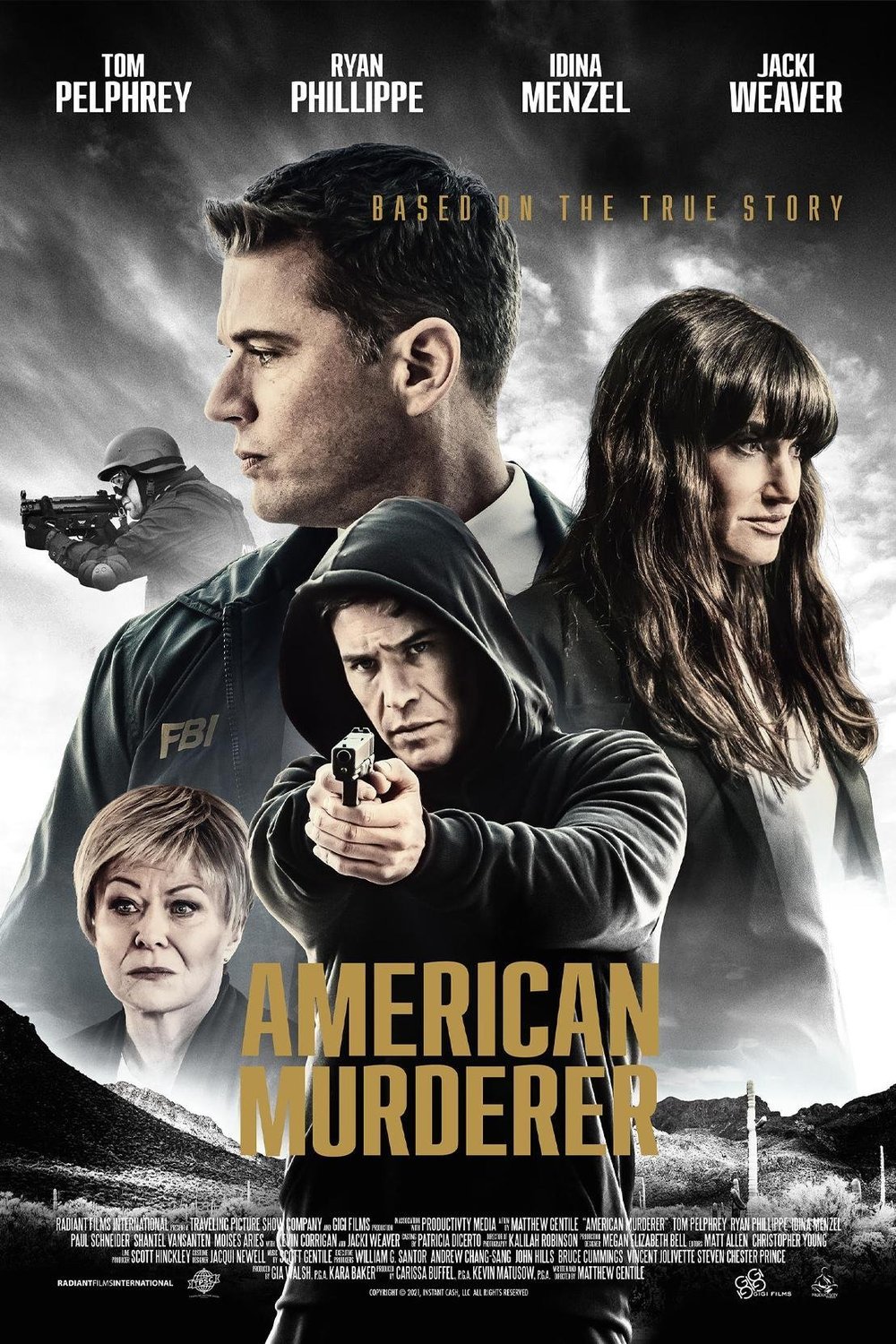 L'affiche du film American Murderer