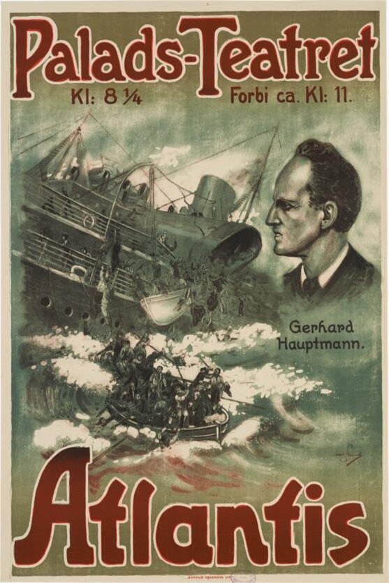 L'affiche originale du film Atlantis en danois