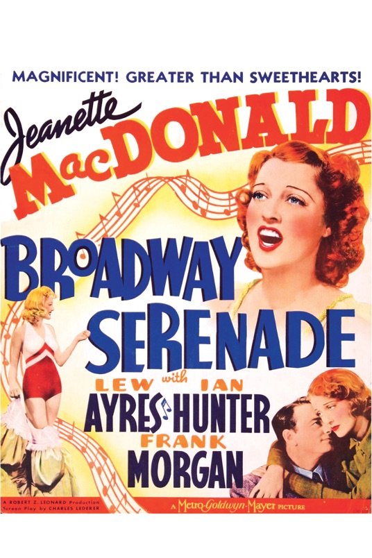 L'affiche du film Broadway Serenade