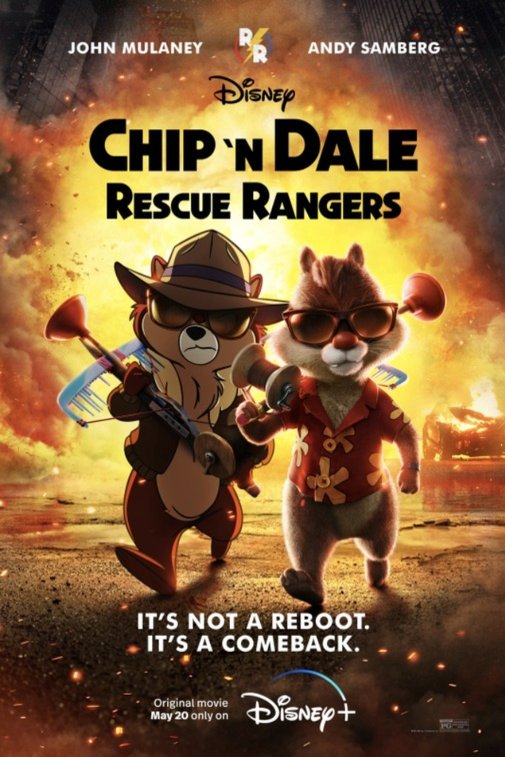 L'affiche du film Chip 'n' Dale: Rescue Rangers
