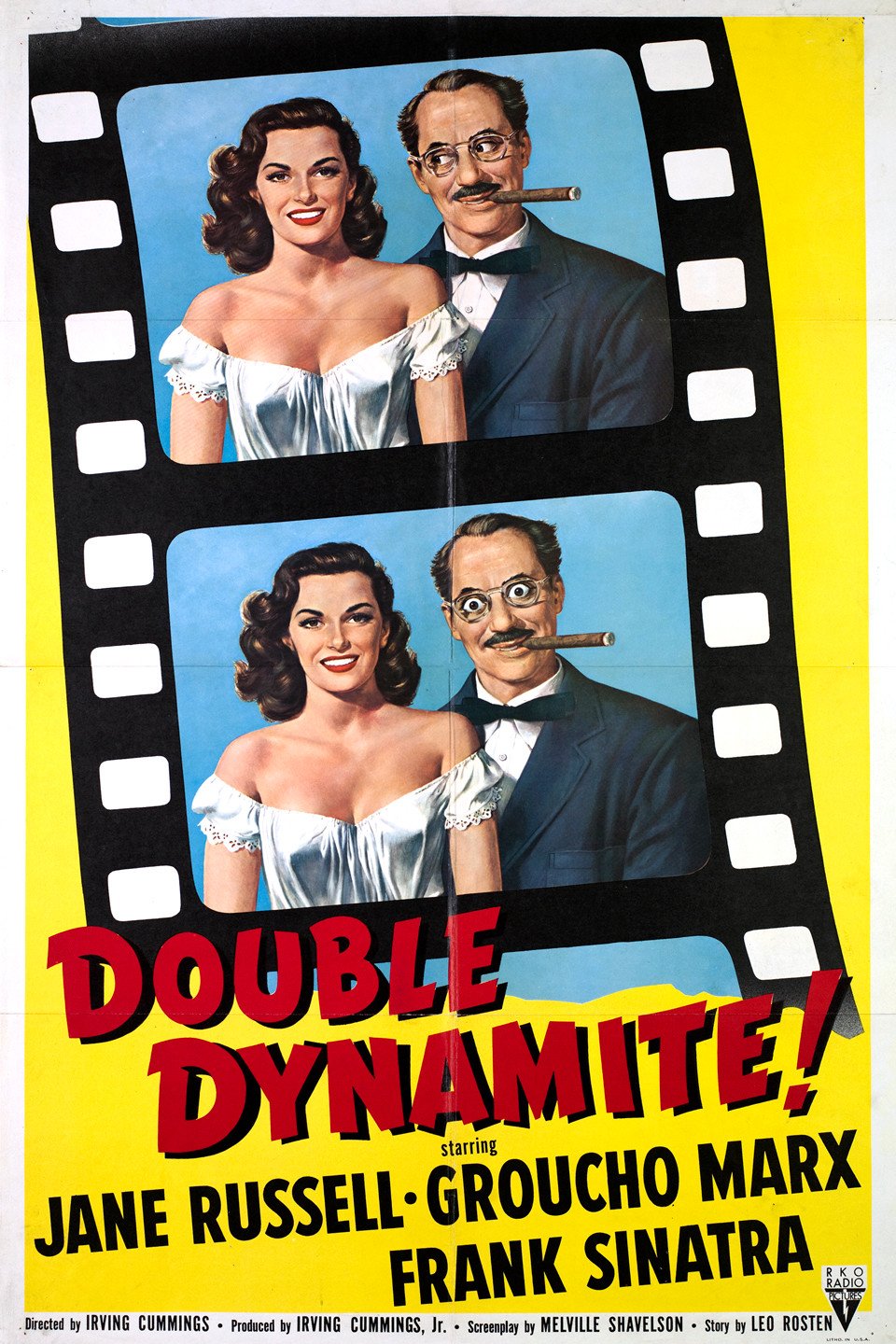 L'affiche du film Double Dynamite