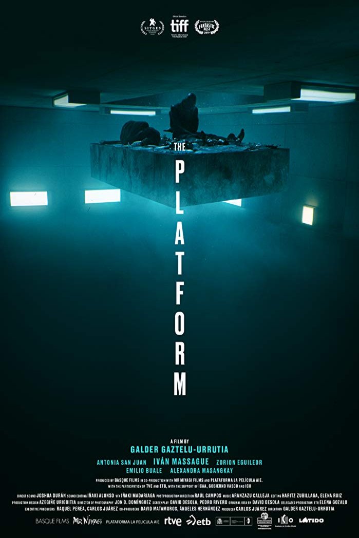 L'affiche du film The Platform