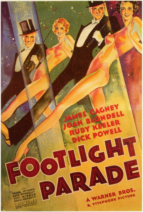 L'affiche du film Footlight Parade