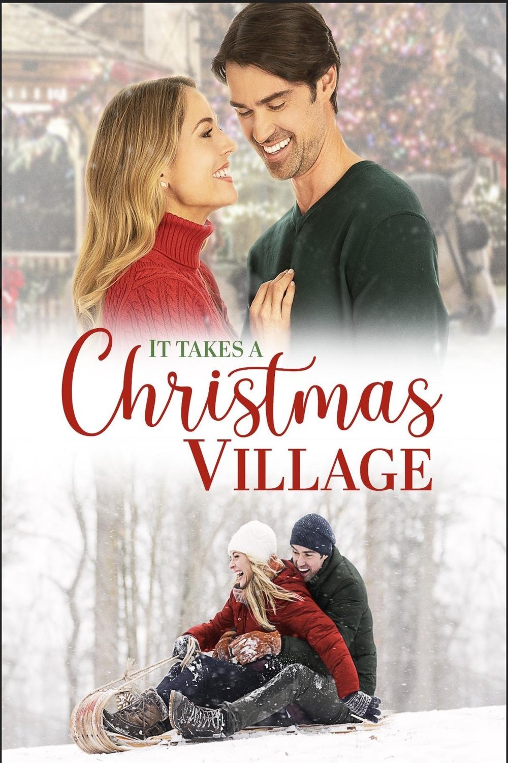 L'affiche du film It Takes a Christmas Village