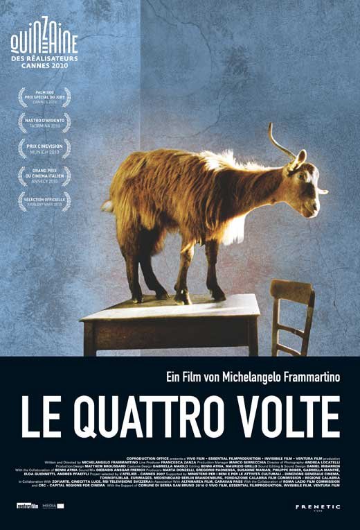 L'affiche originale du film The Four Times en italien