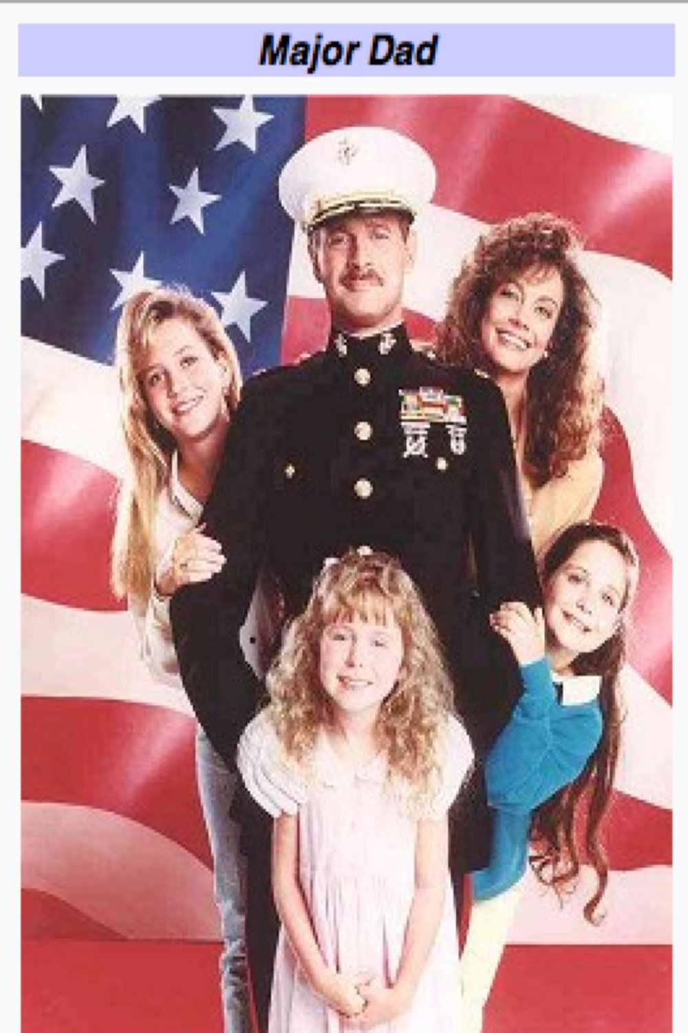 L'affiche du film Major Dad
