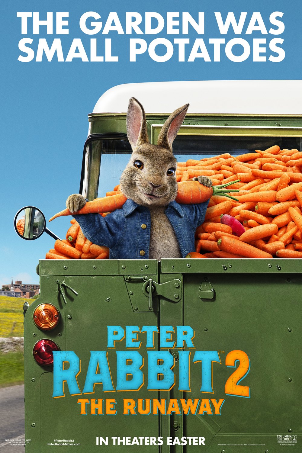 L'affiche du film Peter Rabbit 2: The Runaway