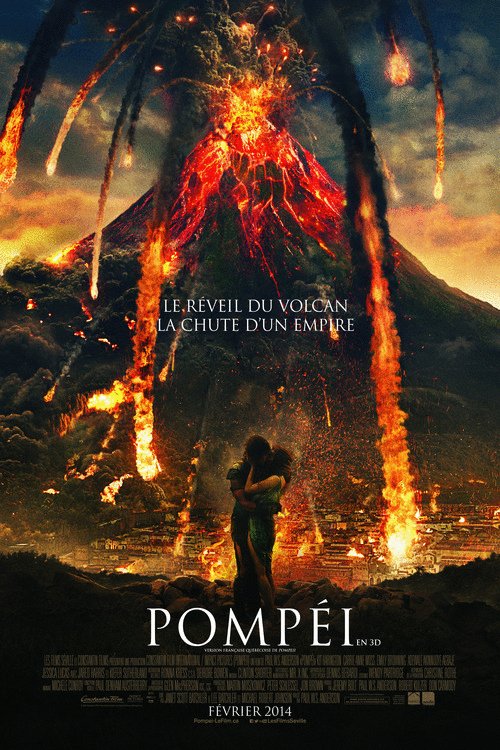 L'affiche du film Pompéi v.f.