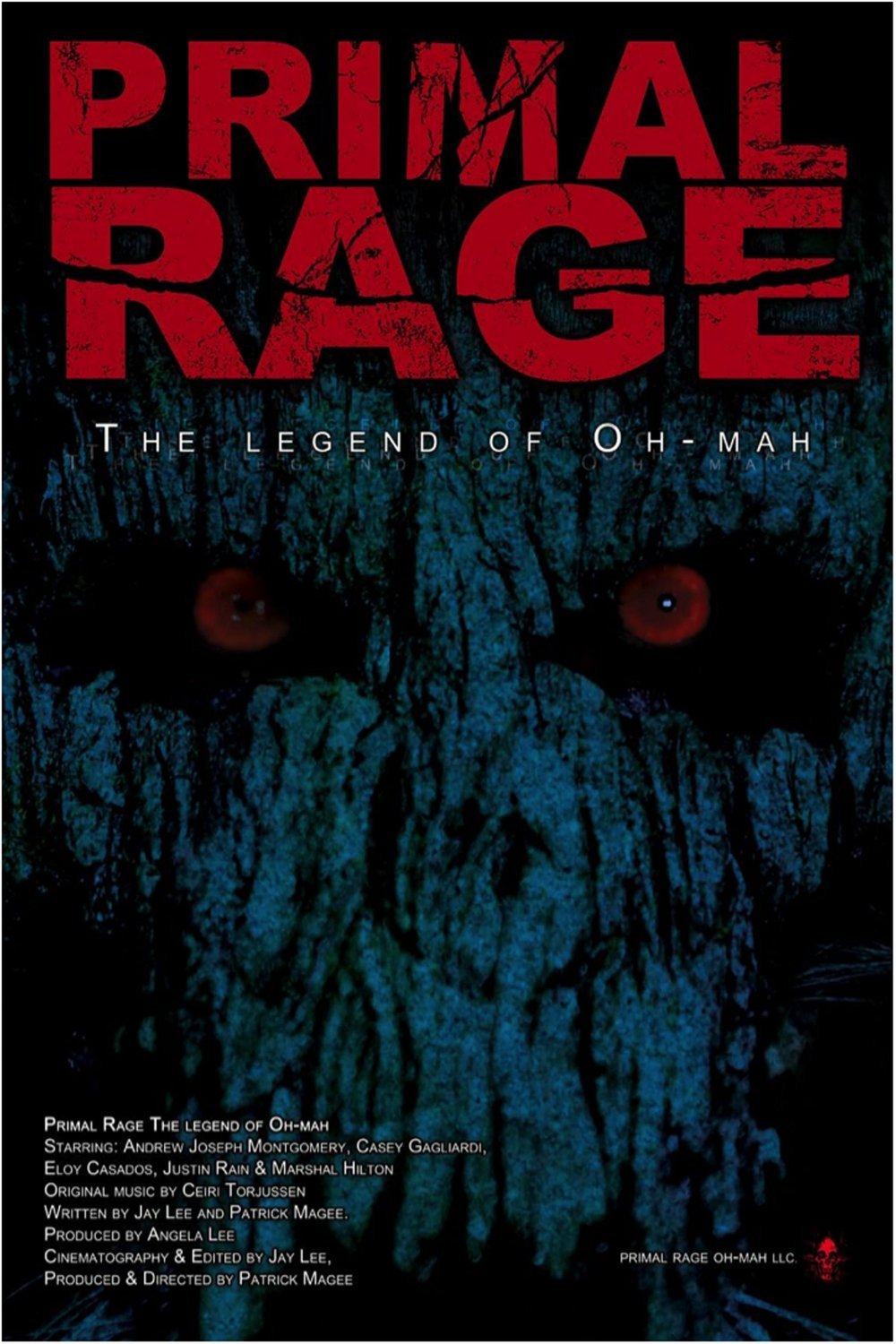 L'affiche du film Primal Rage: The Legend of Oh-Mah
