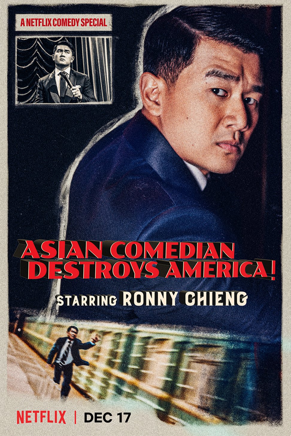 L'affiche du film Ronny Chieng: Asian Comedian Destroys America