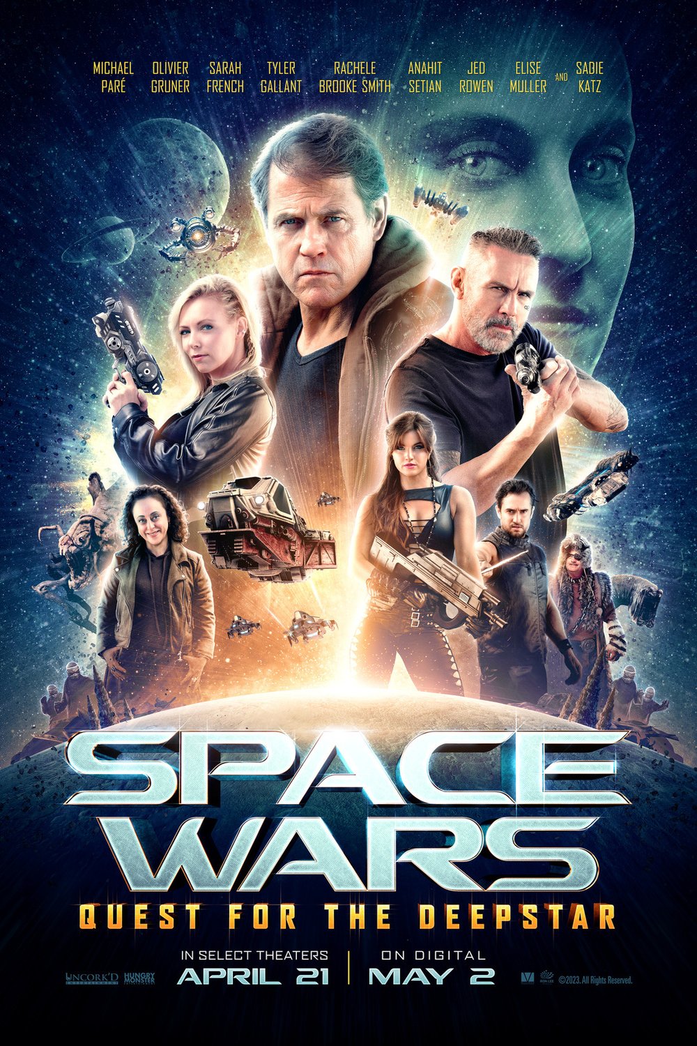 L'affiche du film Space Wars: Quest for the Deepstar