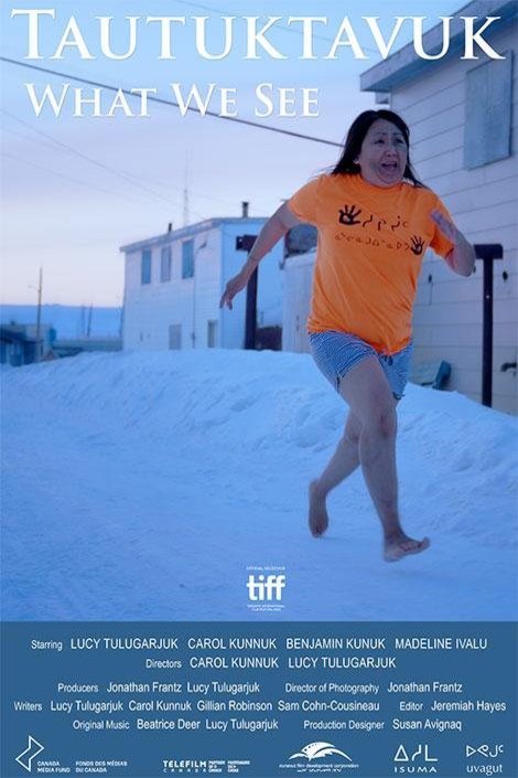 L'affiche originale du film Sous nos yeux en Inuktitut