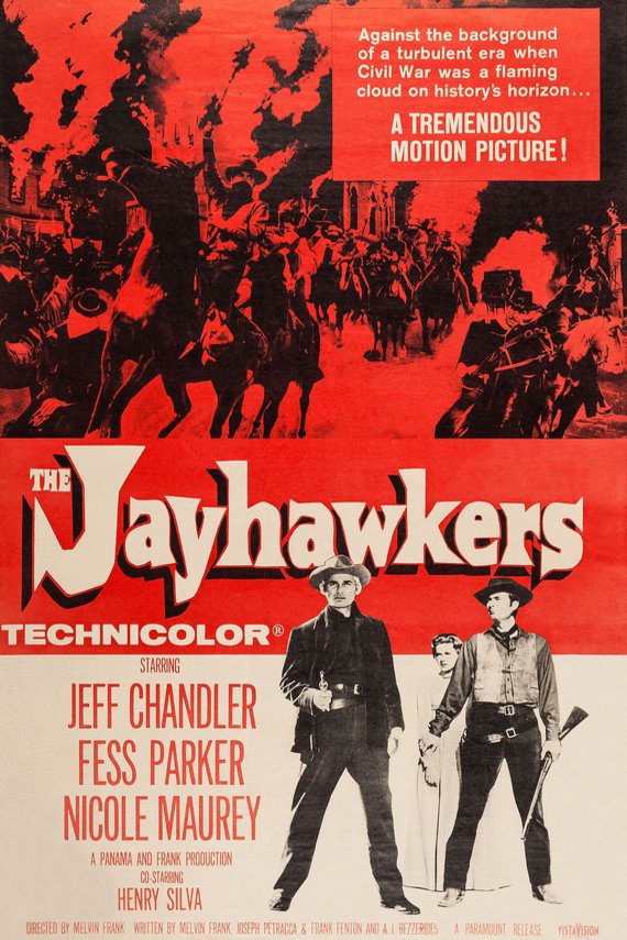 L'affiche du film The Jayhawkers!