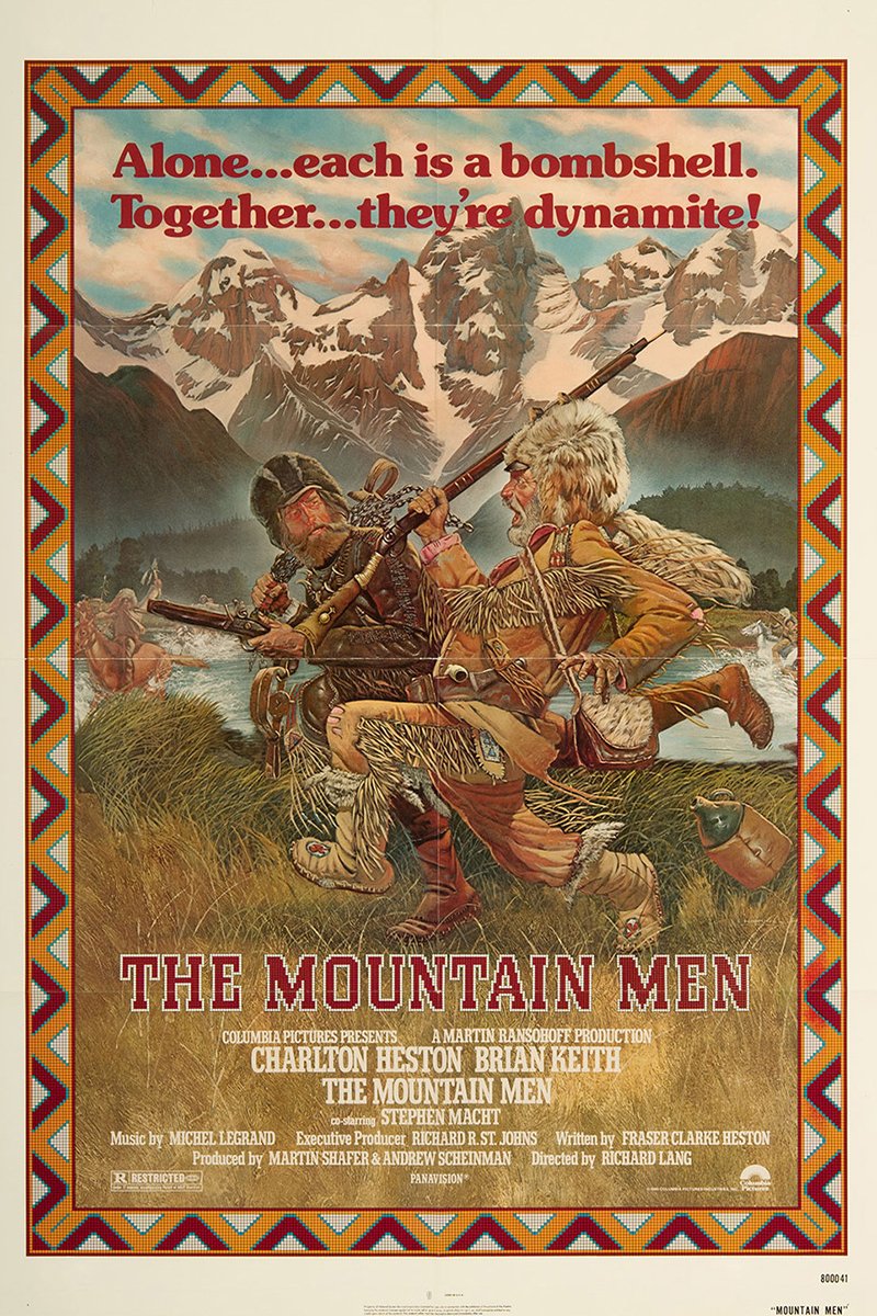 L'affiche du film The Mountain Men