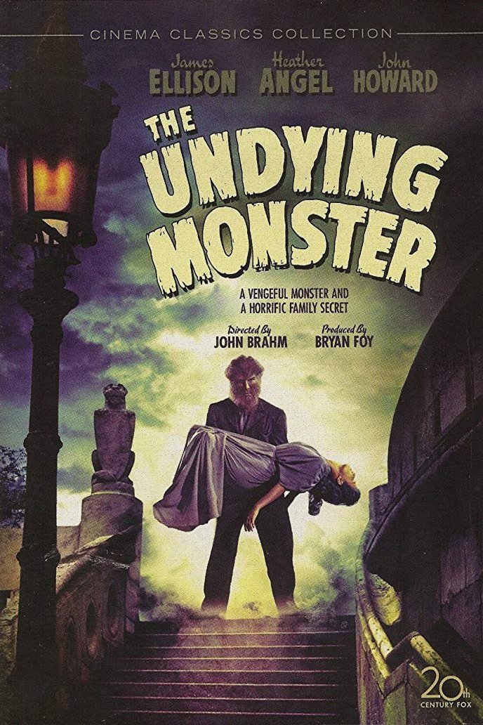 L'affiche du film The Undying Monster