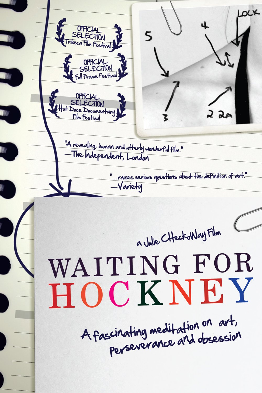 L'affiche du film Waiting for Hockney